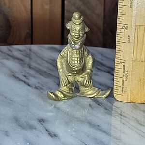 Vintage Brass Clown